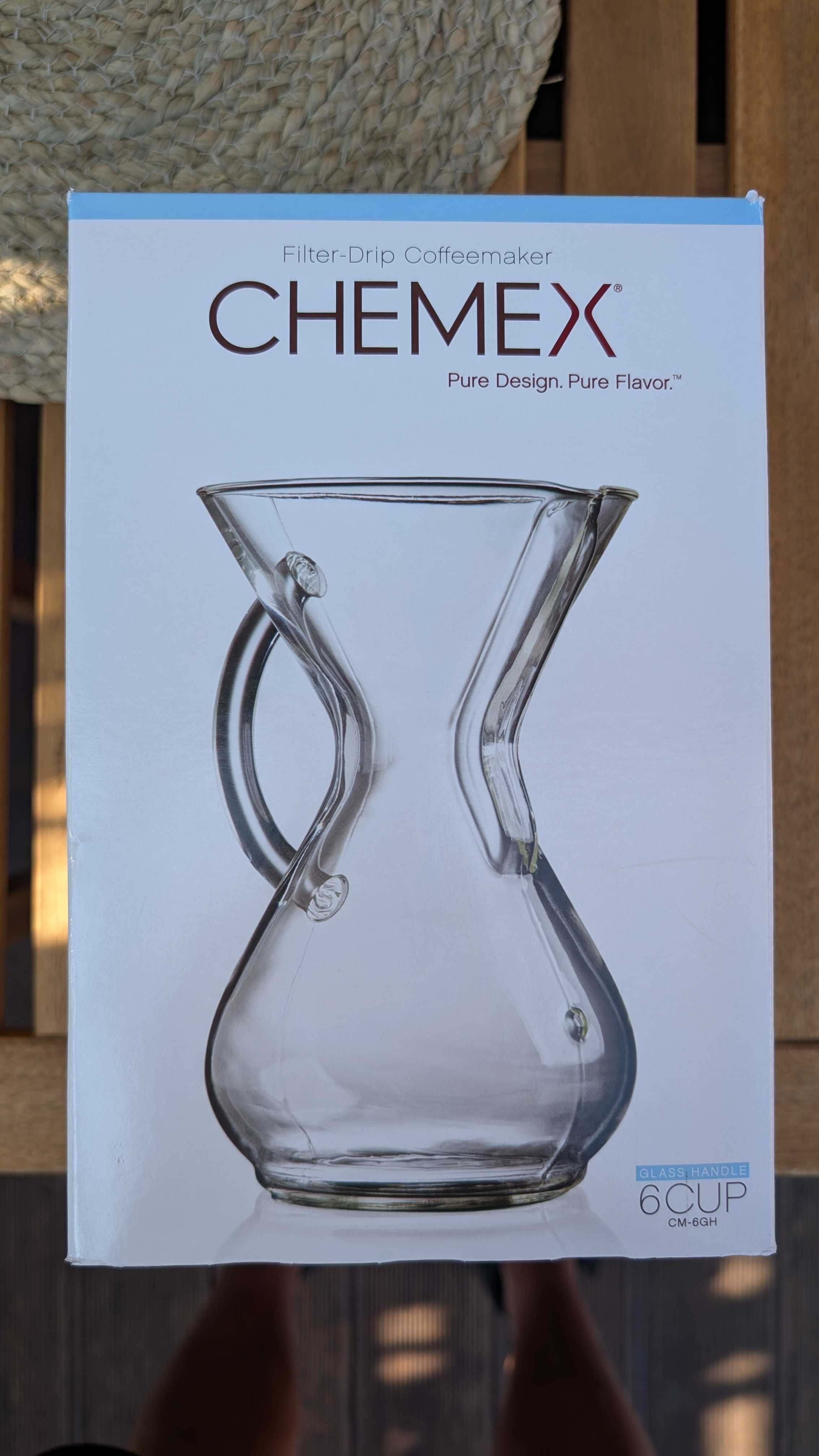 Chemex zaparzacz 6 filiżanek CM-6GH szklany uchwyt