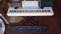Pianino cyfrowe Casio Privia PX-150 WE (białe) z dodatkami