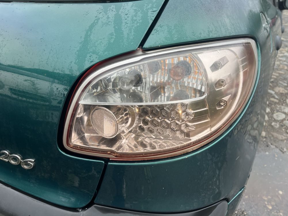 Peugeot 206 - lampy tył tuning - SONAR
