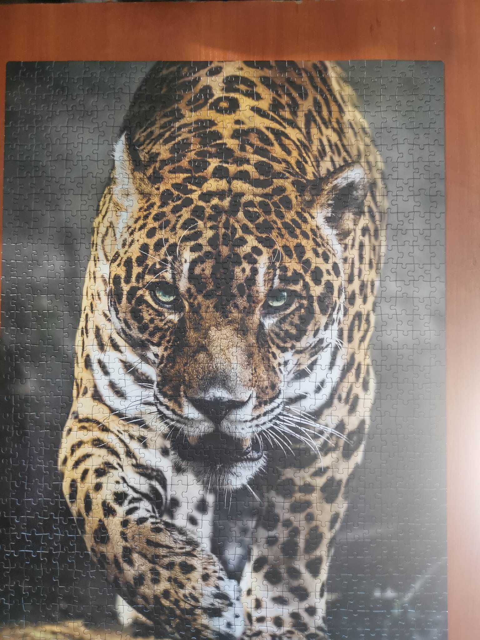 Puzzle Clementoni Jaguar 1000 elementów stan idealny