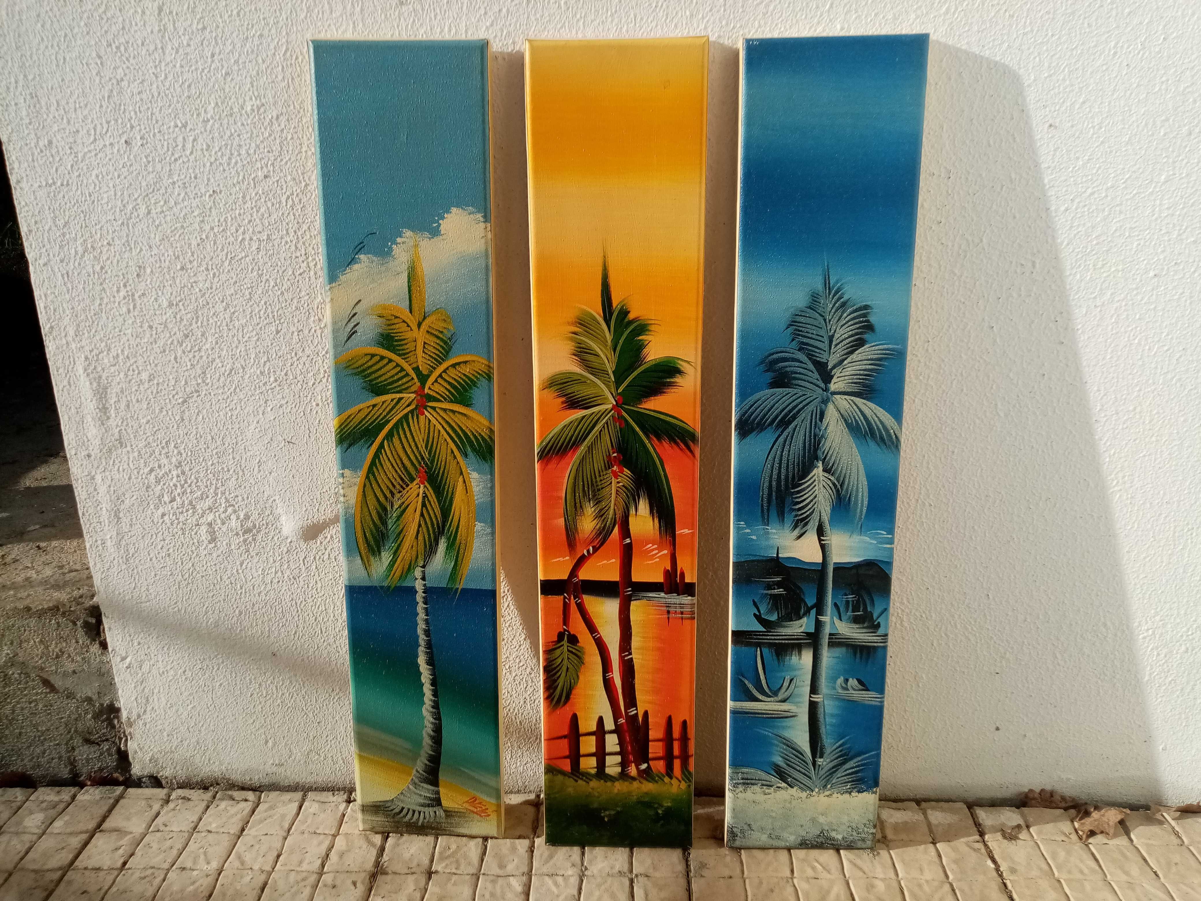 Quadros México pintados á mão