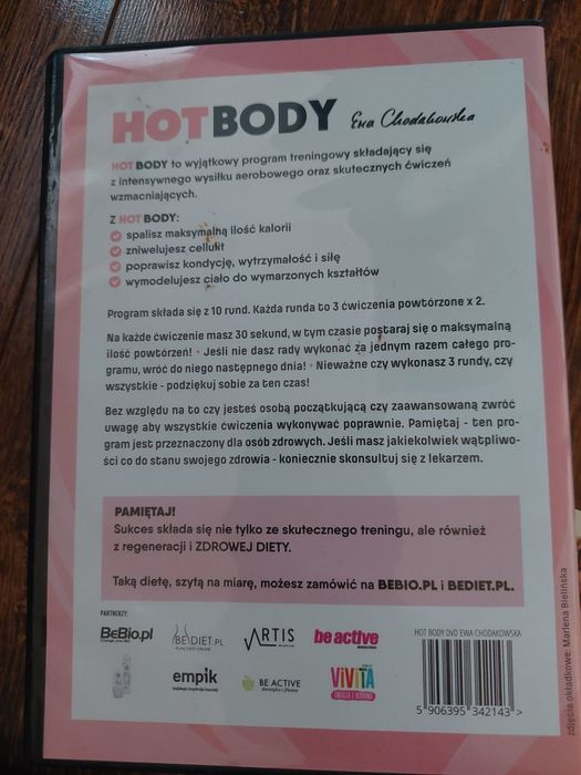 Płyty CD fitness Chodakowska Gacka HIT