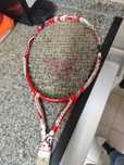 Raquete tecnifibre rebound razoável estado
