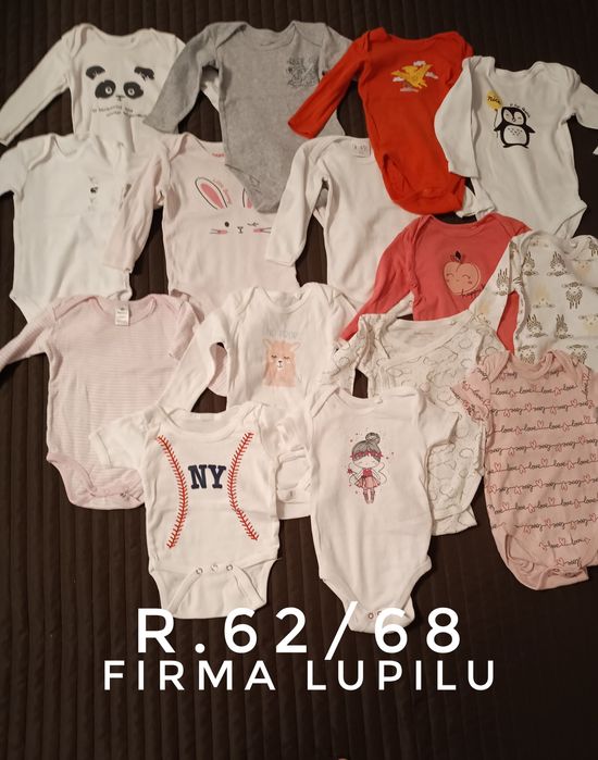 Ubranka dla dziewczynki rozm. 62/68