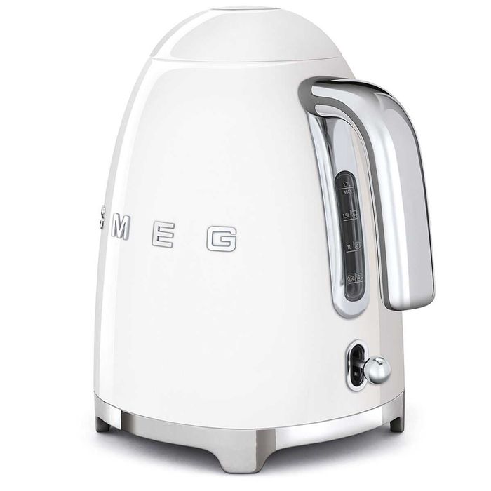 Chaleira Smeg KLF03WHEU Branco Aço inoxidável 2400 W 1,7 L - NOVO