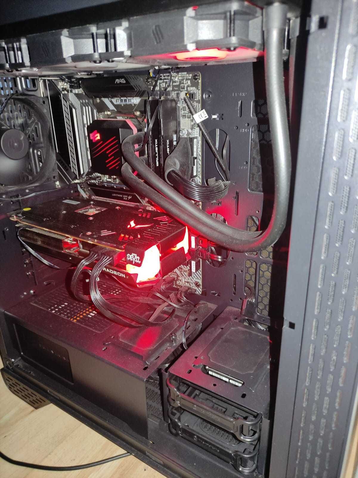 Komputer GAMINGOWY + monitor Ryzen 5 5600X/RX6600XT GWARANCJA