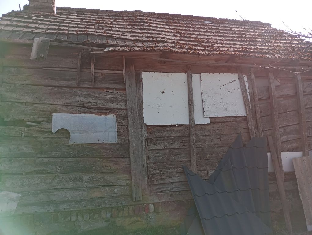 Stary dom drewniany ponad 100 letni