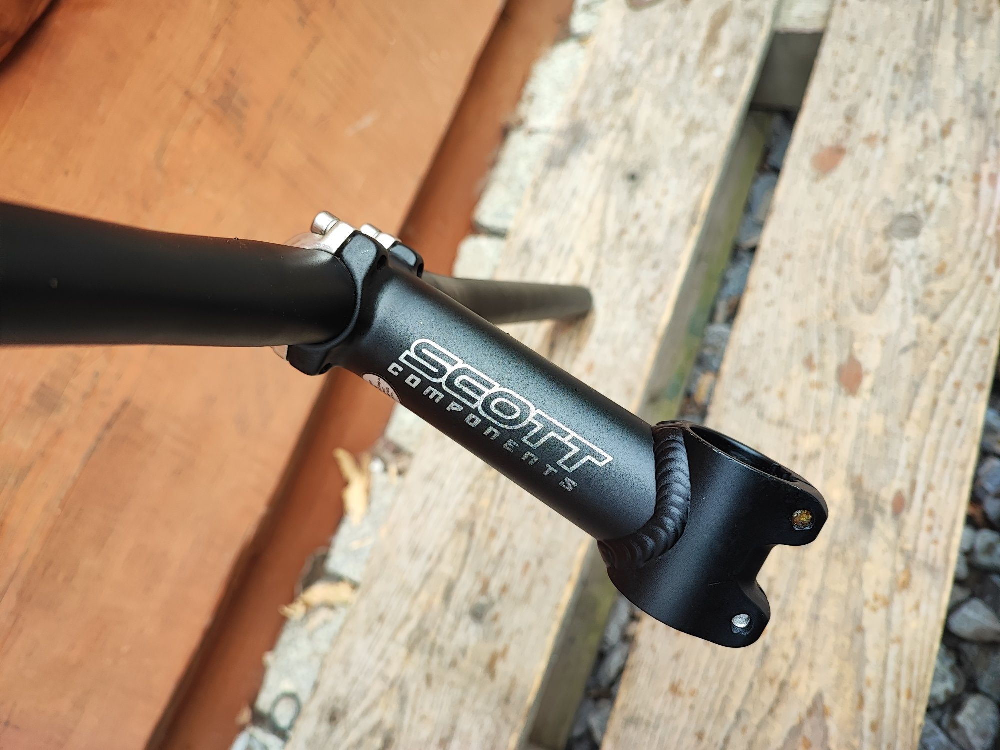 Kierownica i mostek Scott Componets alu Retro MTB