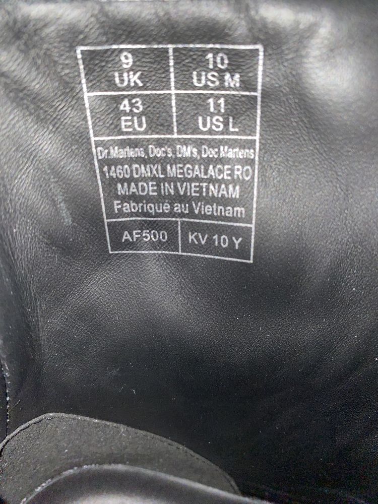 Rick owens x Dr.Martens