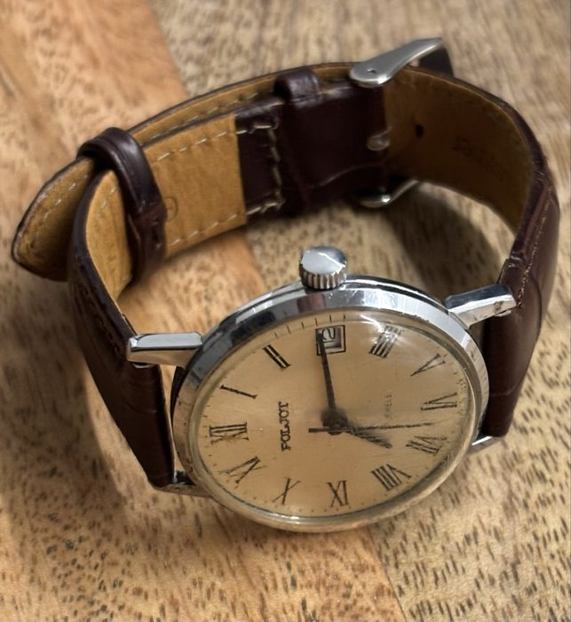 Piękny Zegarek marki Poljot klasyczny model rzymianka 17-kamieni