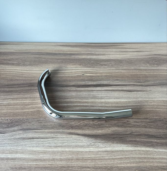 NOWE POLSKIE kolano kolanko wydechowe WSK 125 B3 JEDNORAMÓWKA