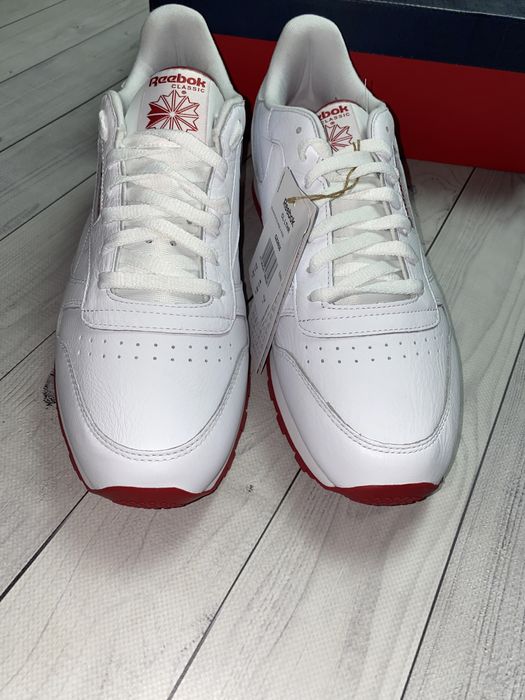 Кроссовки кожаные Reebok 46 мужские