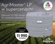 Zbiornik na nawozy płynne RSM KINGSPAN AgriMaster 22000 NISKI (2,79M)