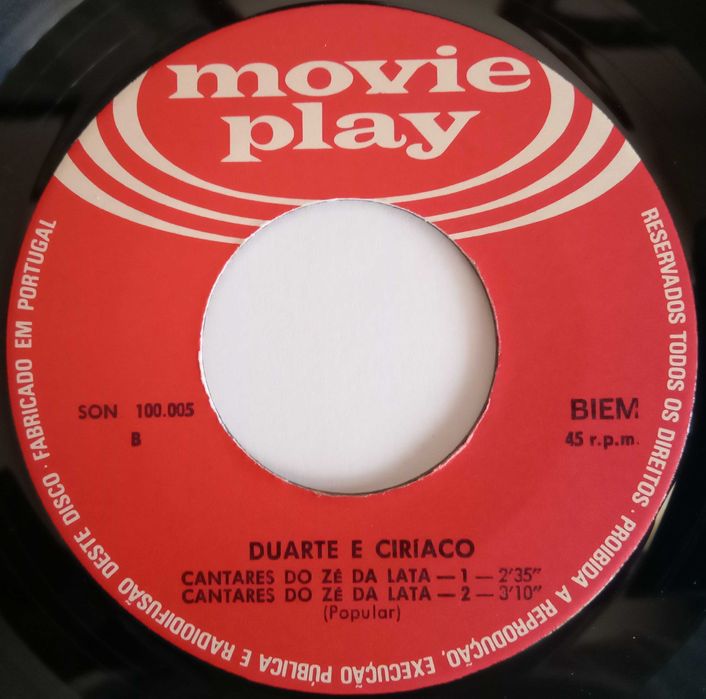 Duarte & Ciríaco	- - - - -	Chária	- - - - -	EP