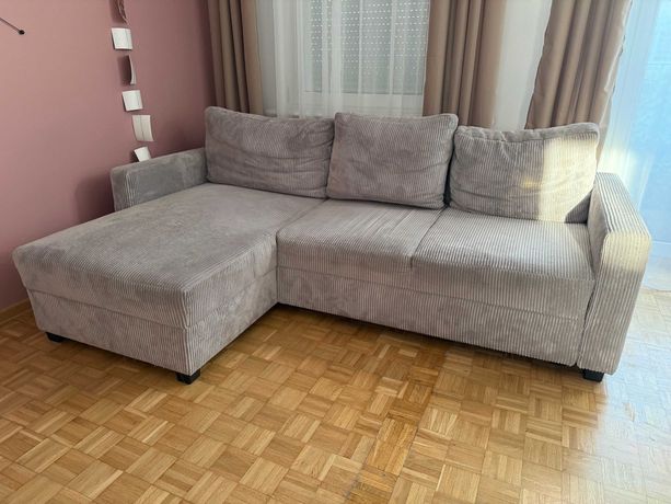 Narożnik z funkcją spania