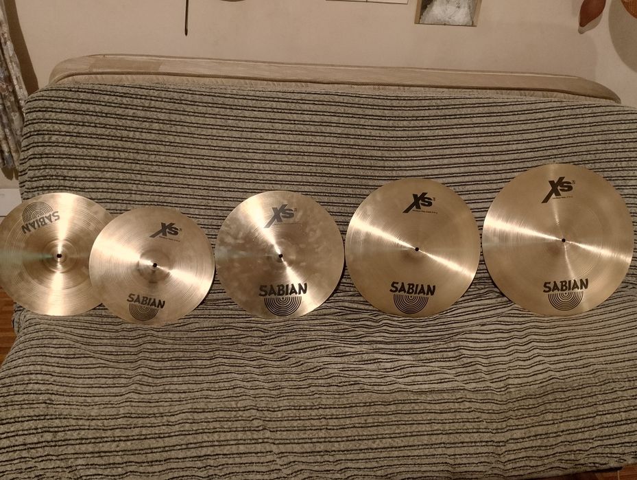 Talerze SABIAN Xs20 brąz B20