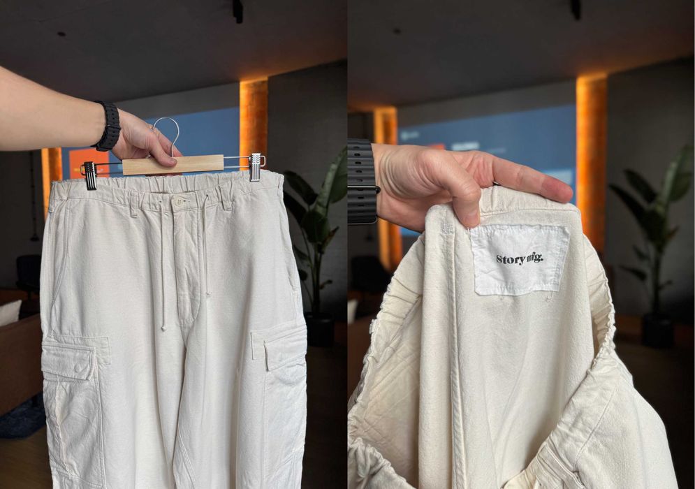 Штани карго Story mfg. (брюки stussy широкі Cargo)