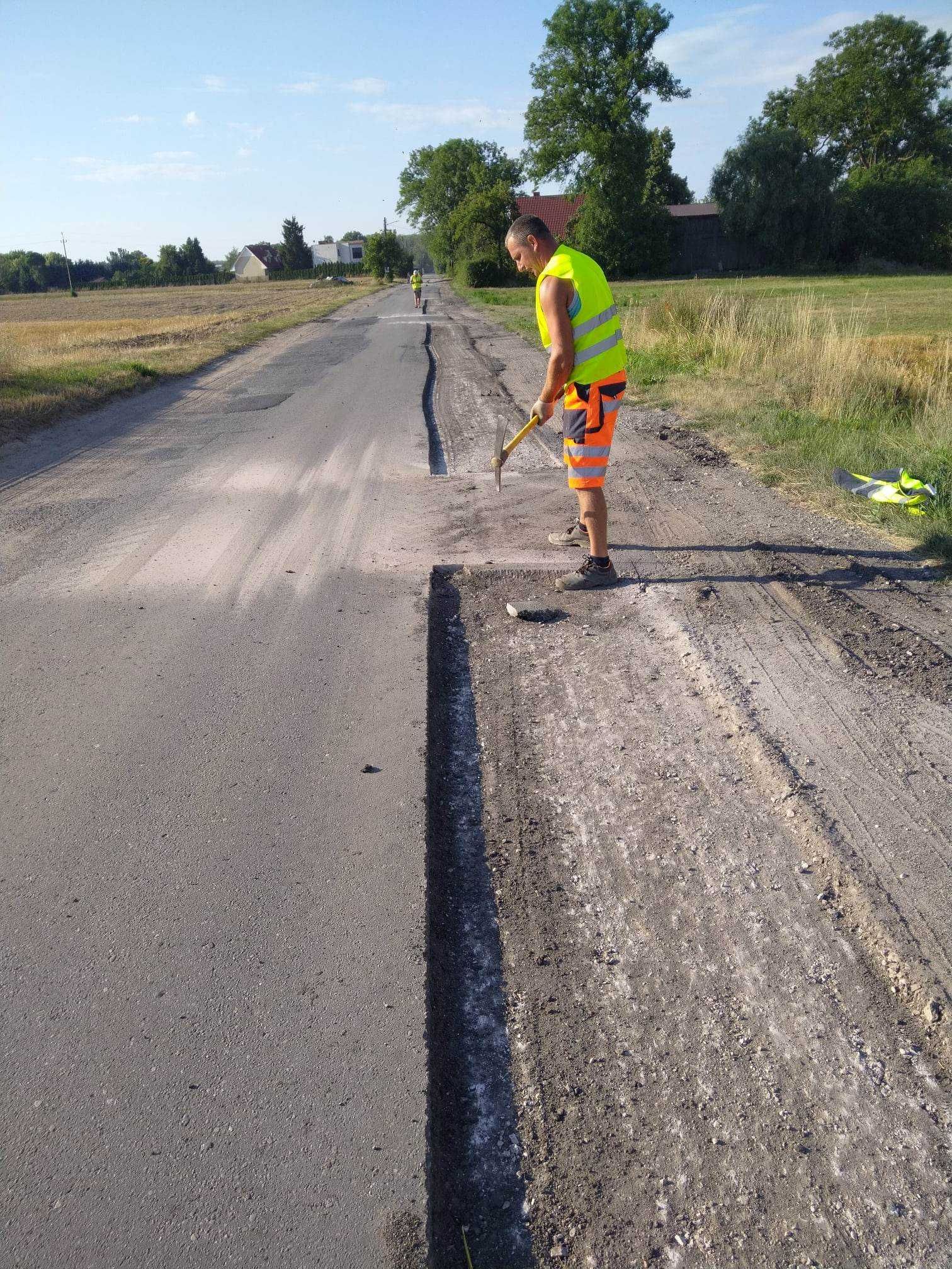 Frezowanie Asfaltu  Drogi Rowerowe Pachwiny Odtworzenia Asfalt