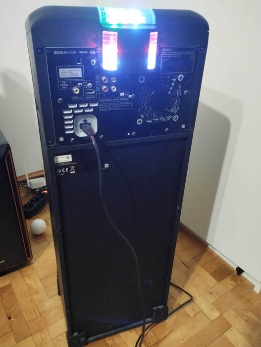 Głośnik przenośny SONY MHC-V50D 120W, bluetooth, DVD/CD