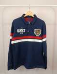 Gant rugby męska bluza sportowa hoodie r.XL gruba bawełna vintage boxy