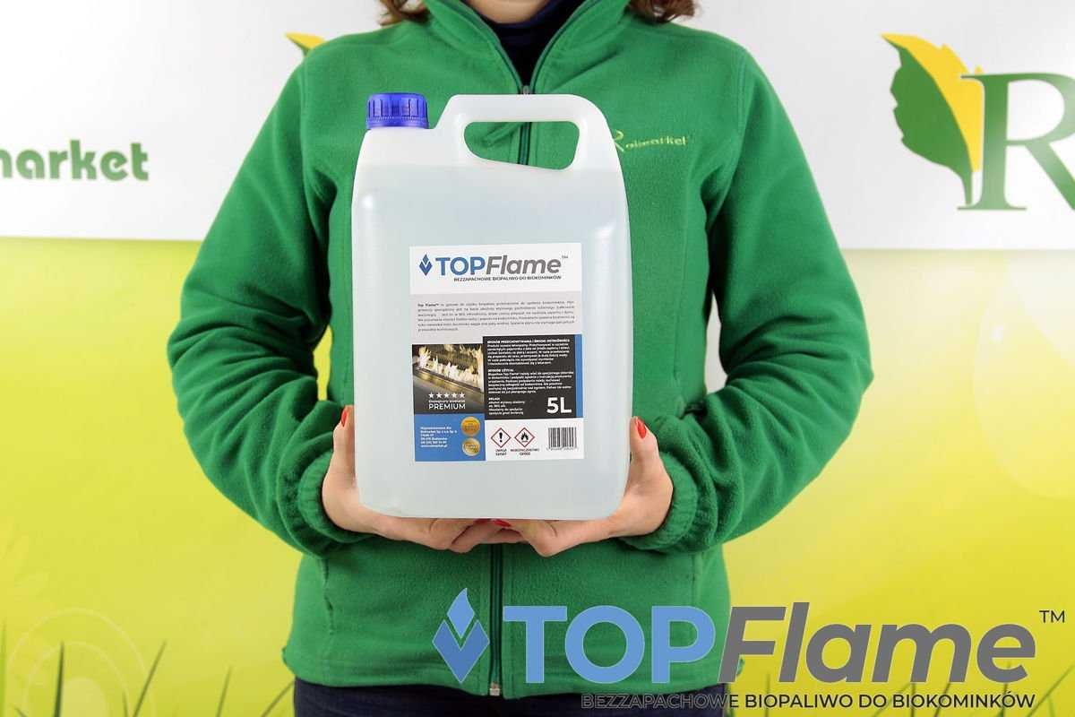 BIOPALIWO do BIO kominka TOP FLAME 5l bioetanol bezzapachowe wysyłka