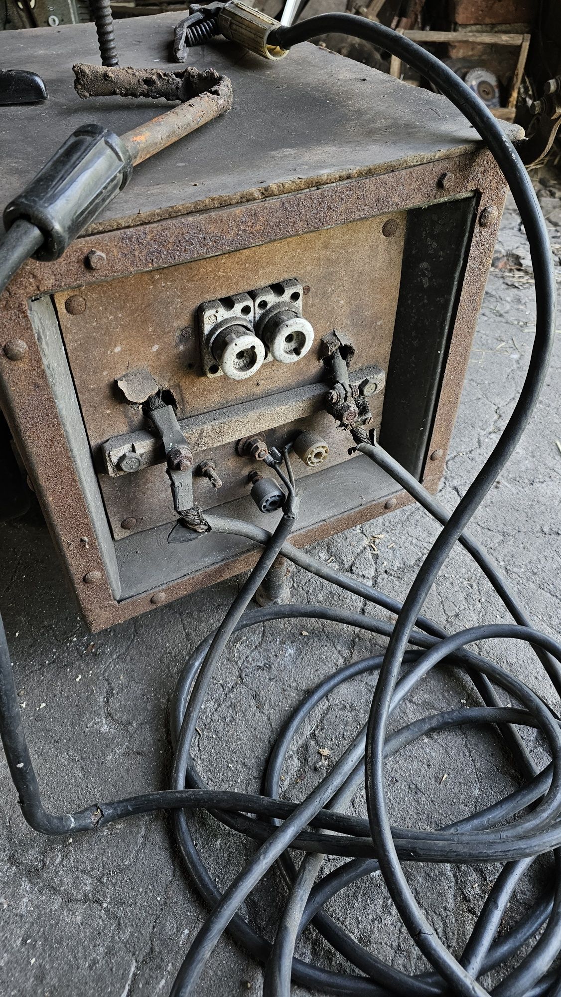 Spawarka transformatorowa stara zabytkowa PRL