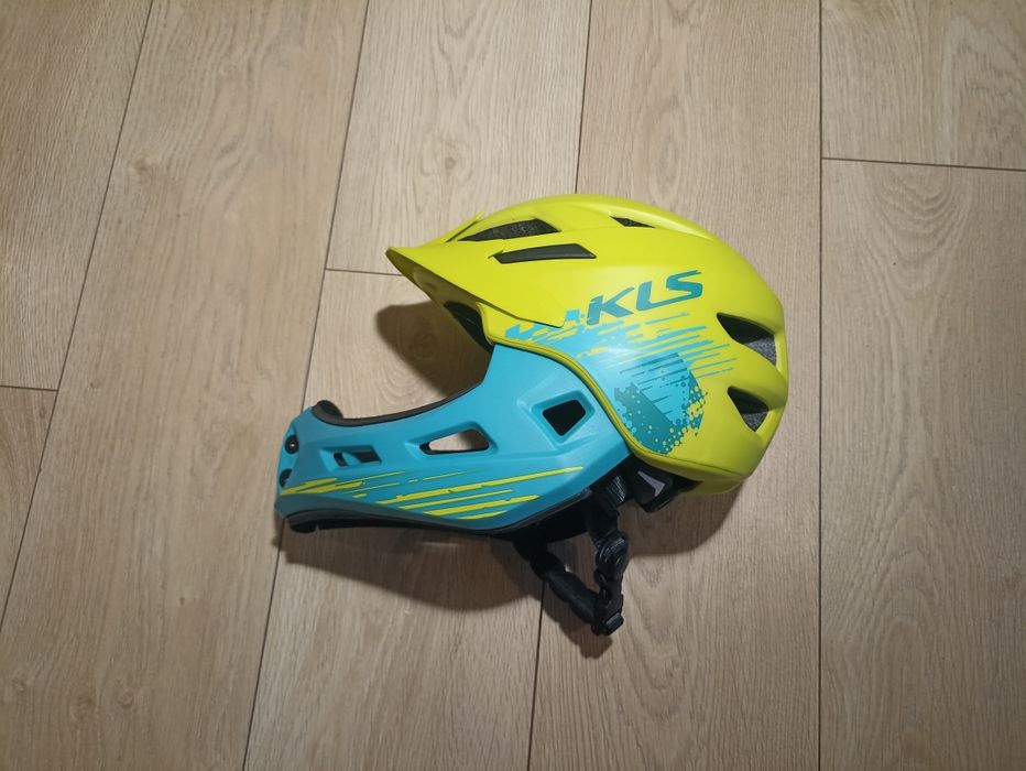 Kask KLS z ochroną podbródka - XXS/XS
