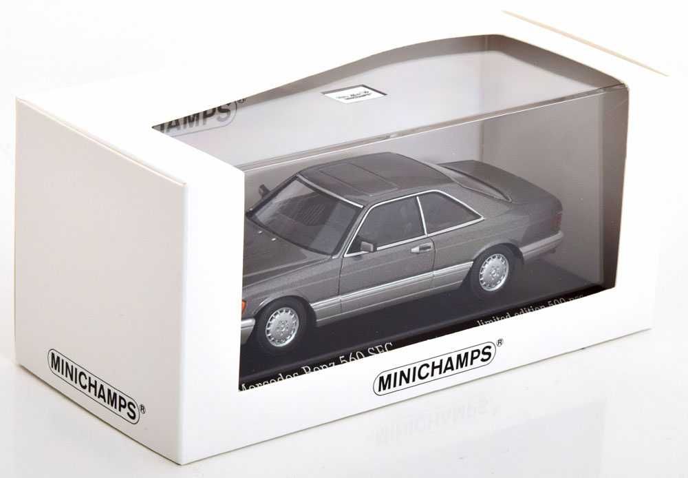 1:43 Mercedes Benz 560 SEC Minichamps Limited Edition