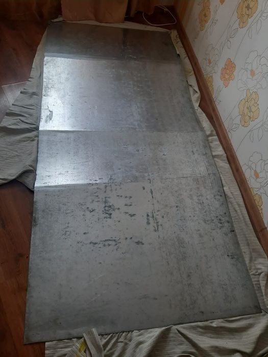 Лист оцинкований Жесть 1.5мм 1150 на 3000