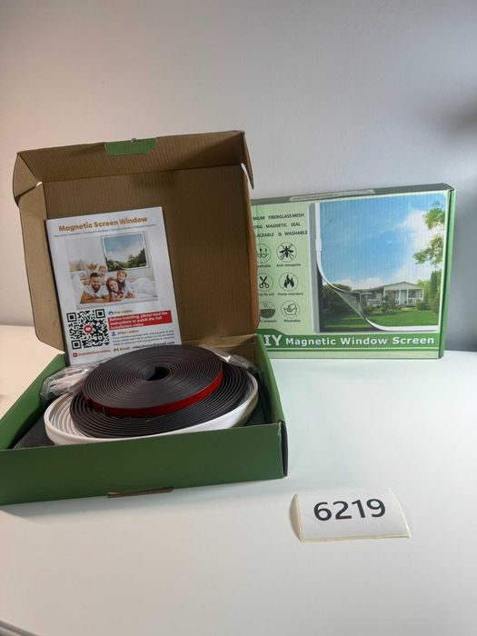 Moskitiera magnetyczna na okno DIY 150x180cm (6219-85)