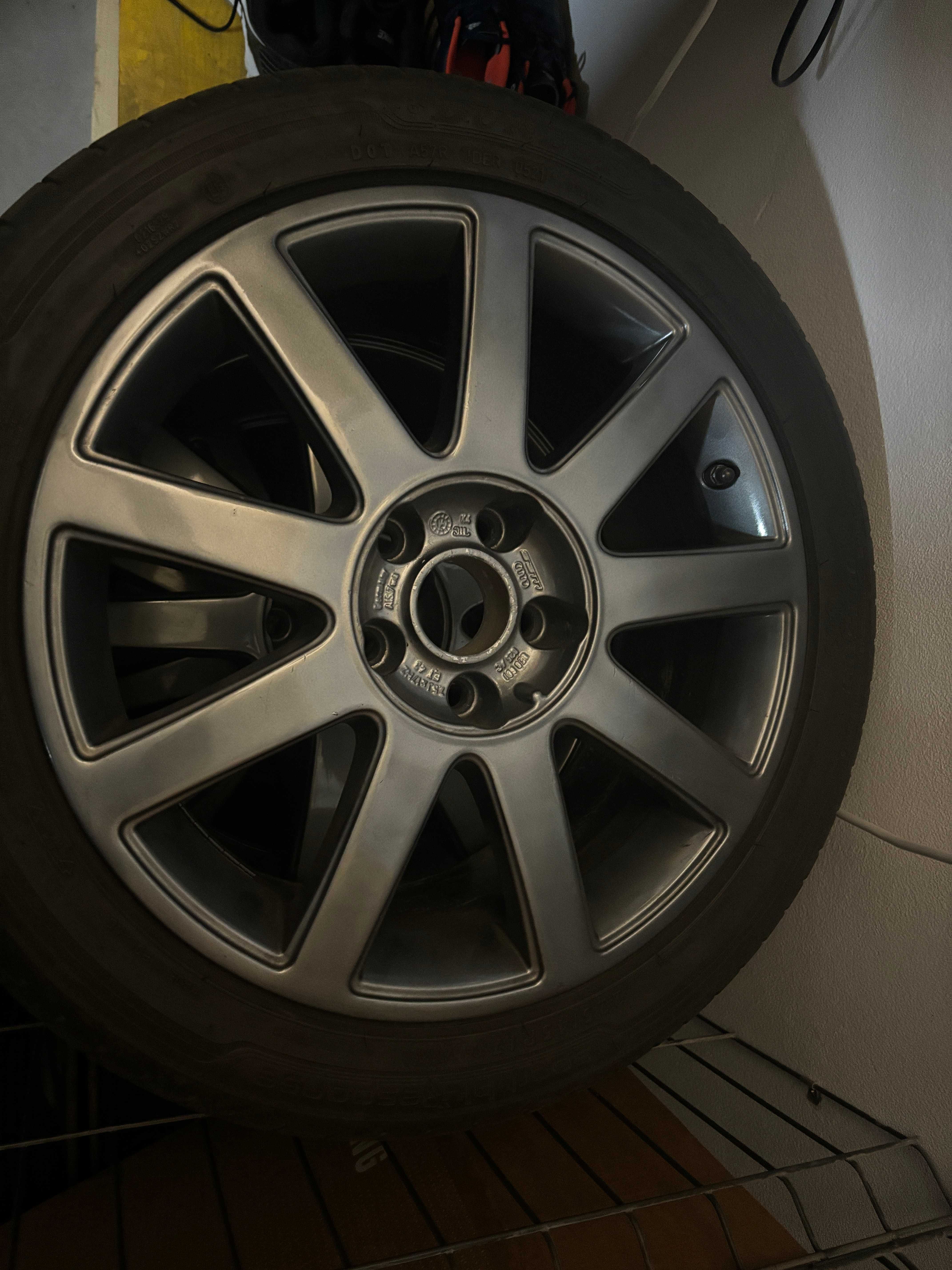 Felgi 17" Ori Audi S-LINE; Opony DUNLOP Sport BluResponse 225/45 R17