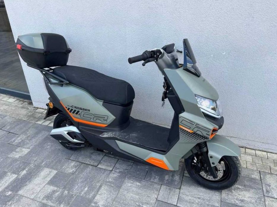 Електроскутер Crosser 1000W Графенова АКБ 72V пробіг до 85 км потужний