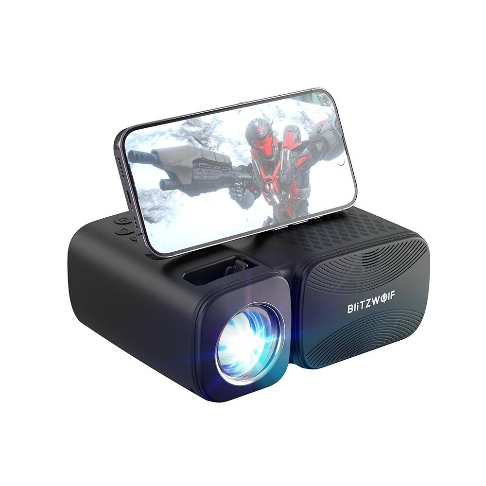 Projetor 5G, WI-FI Screen Mirroring Wireless 1080P, Bluetooth 5.0
