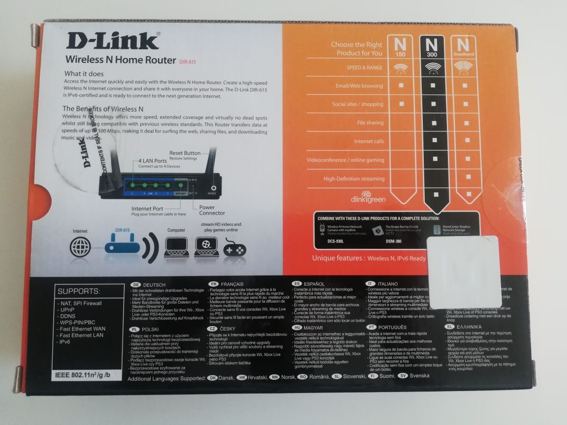 Router Wireless D-Link como Novo!