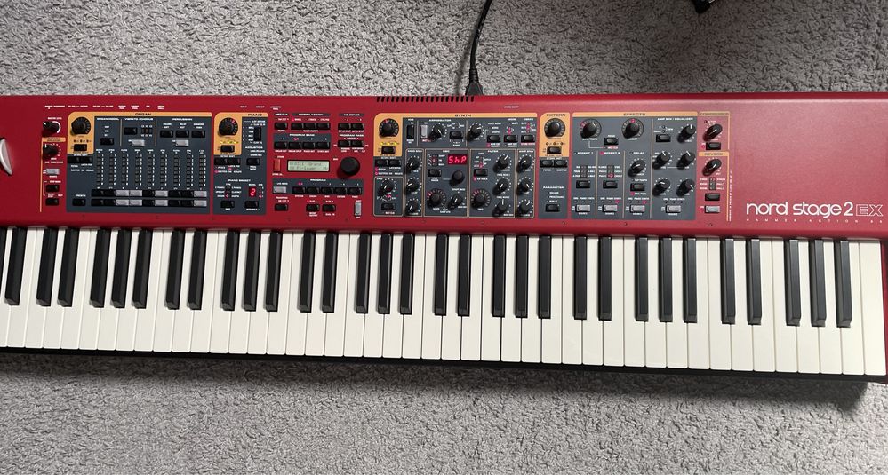 NORD STAGE 2 EX 88 z futerałem, stan bardzo dobry