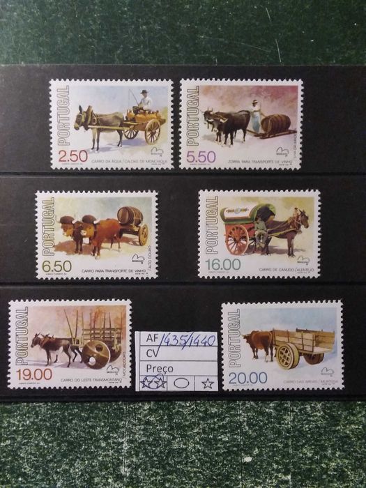 1979 Carros Populares Portugueses Brasiliana 79 MNH **