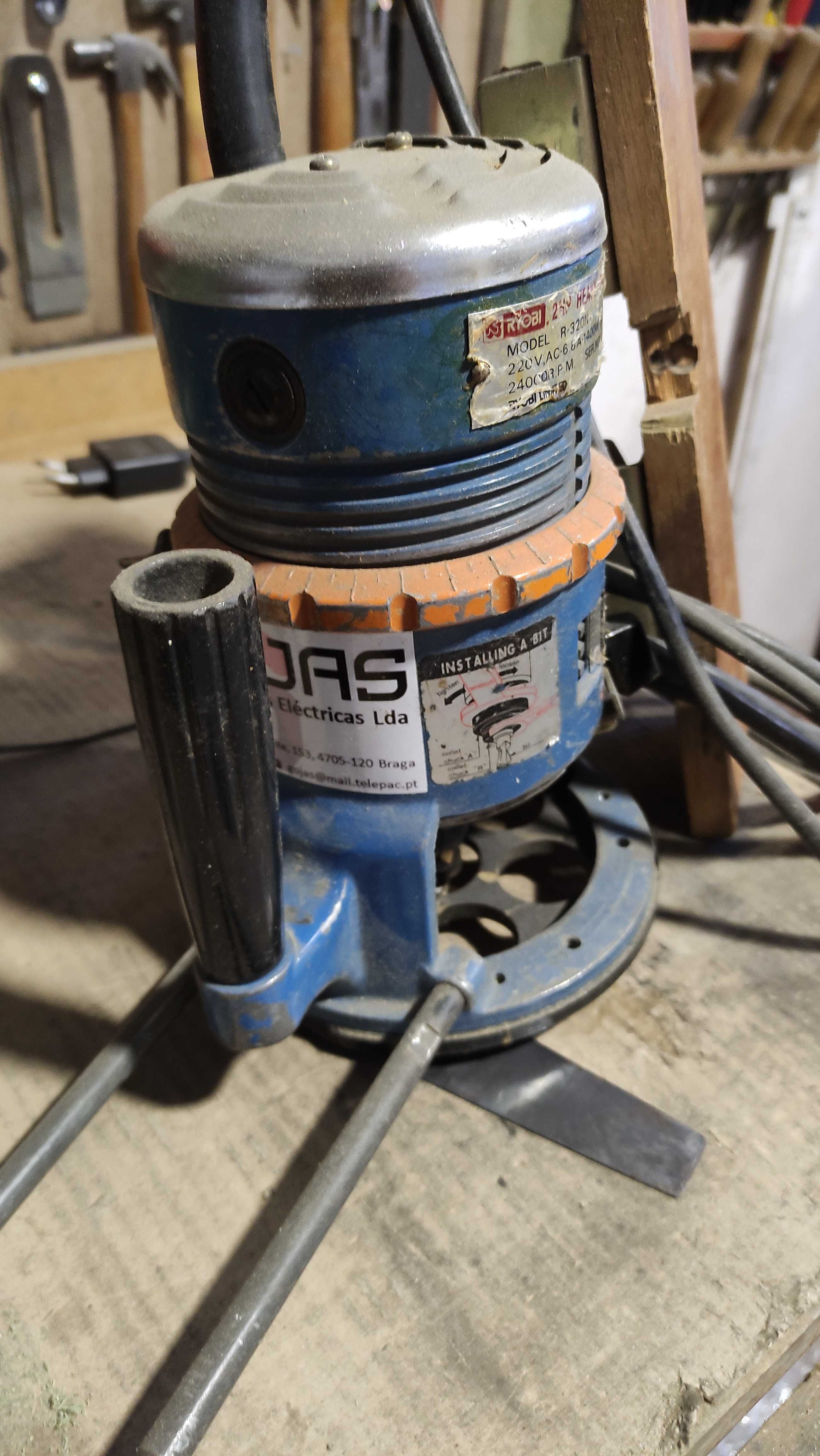 Tupia Ryobi Profissional Mod. R-320N - 1400W - Preço Excelente