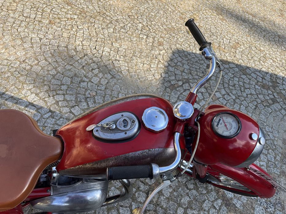 Jawa Perak 250 *1954r* ZAMIANA na samochod osobowy.