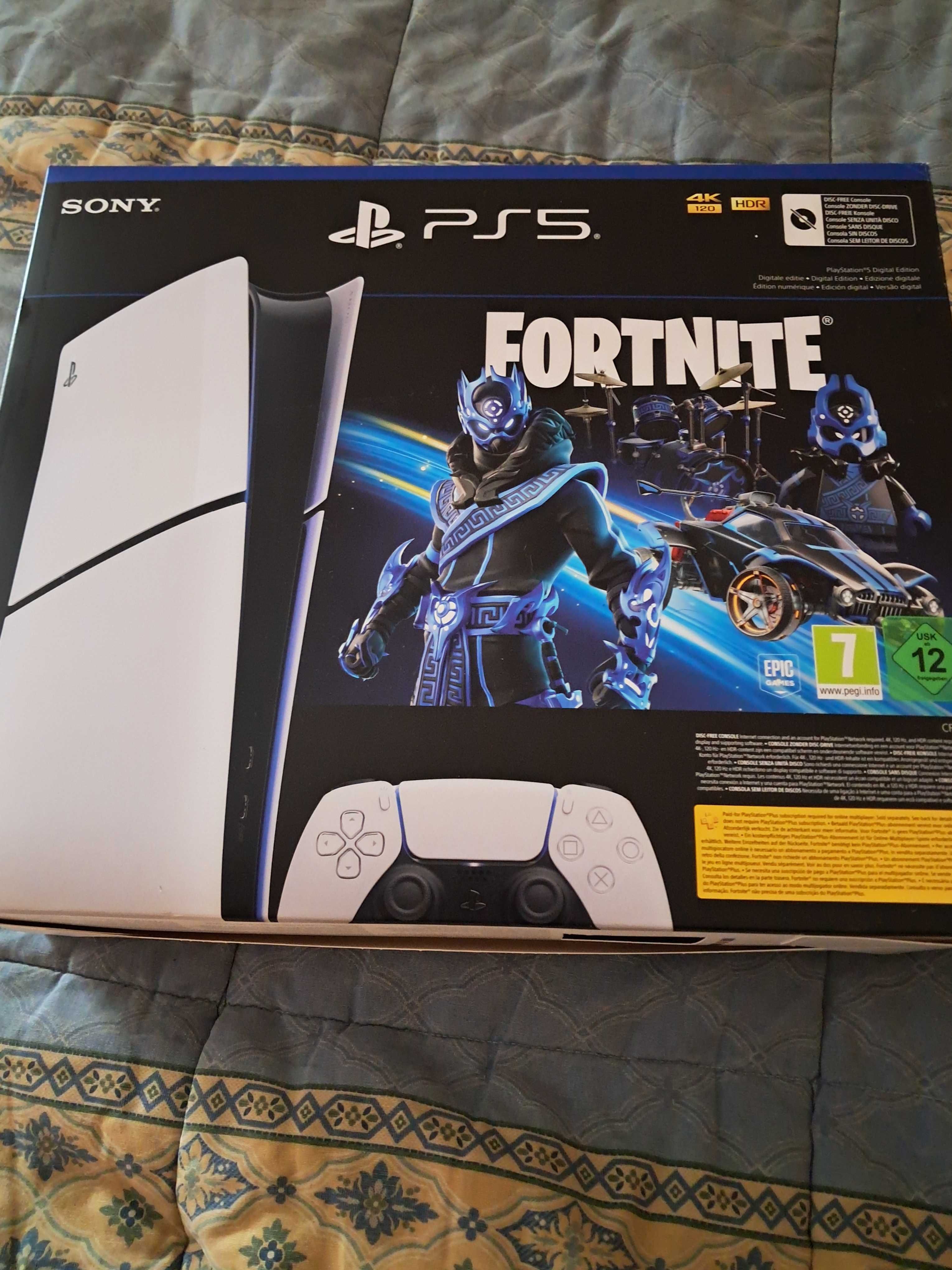Vendo PS5 Slim Digital como nova e com fatura.
