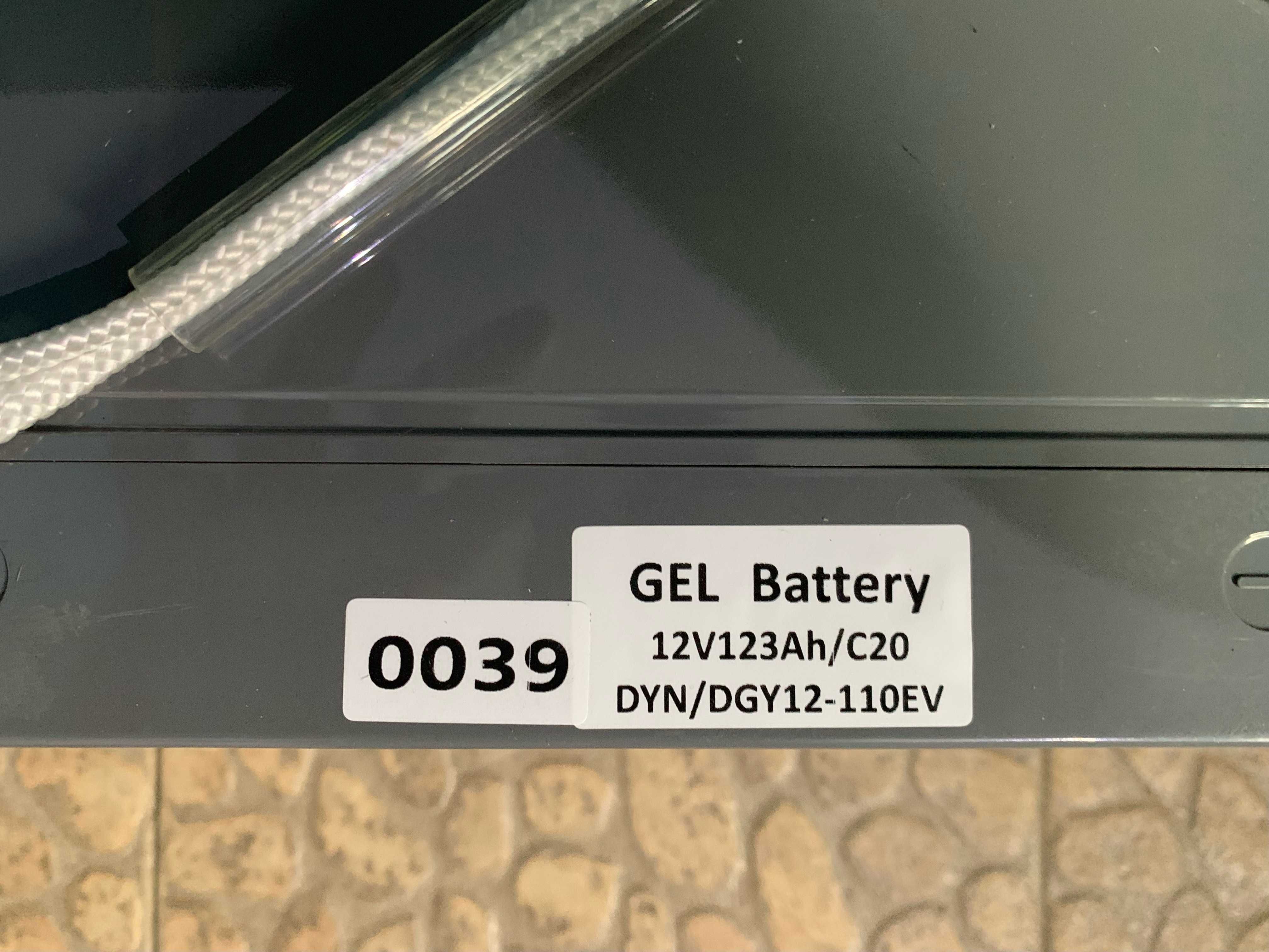 Nowy akumulator DYNO DGY12-110EV GEL Żel (C20)-123ah