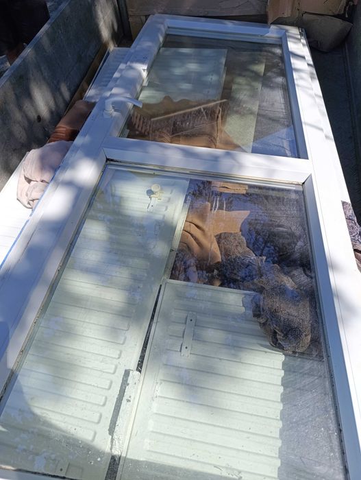 drzwi balkonowe PVC  217/83 cm