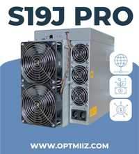 Mineradora Bitcoin Antminer S19J Pro 104th - NOVA PRONTA ENTREGA