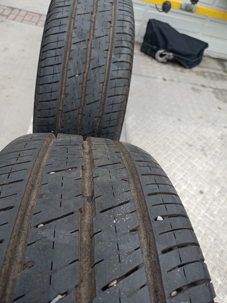 Koła letnie Mercedes Sprinter VW 225/70 r15c Continental Jak Nowe  9 m