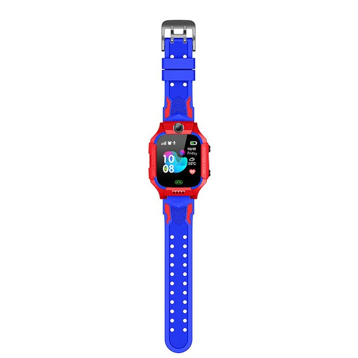 Smartwatch Dziecięcy z GPS i Trybem Edukacyjnym Czerwony