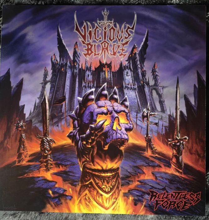 Vicious Blade "Relentless Force" Purple Winyl Nowy Limit 150 Thrash