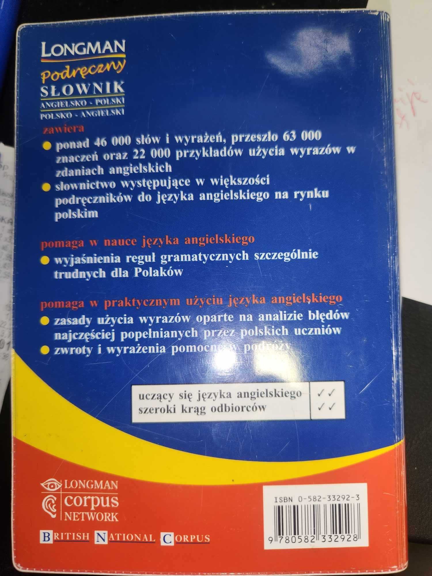 Podręczny słownik angielsko-polski Longman Fisiak 1999