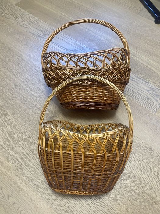 Корзина плетеная