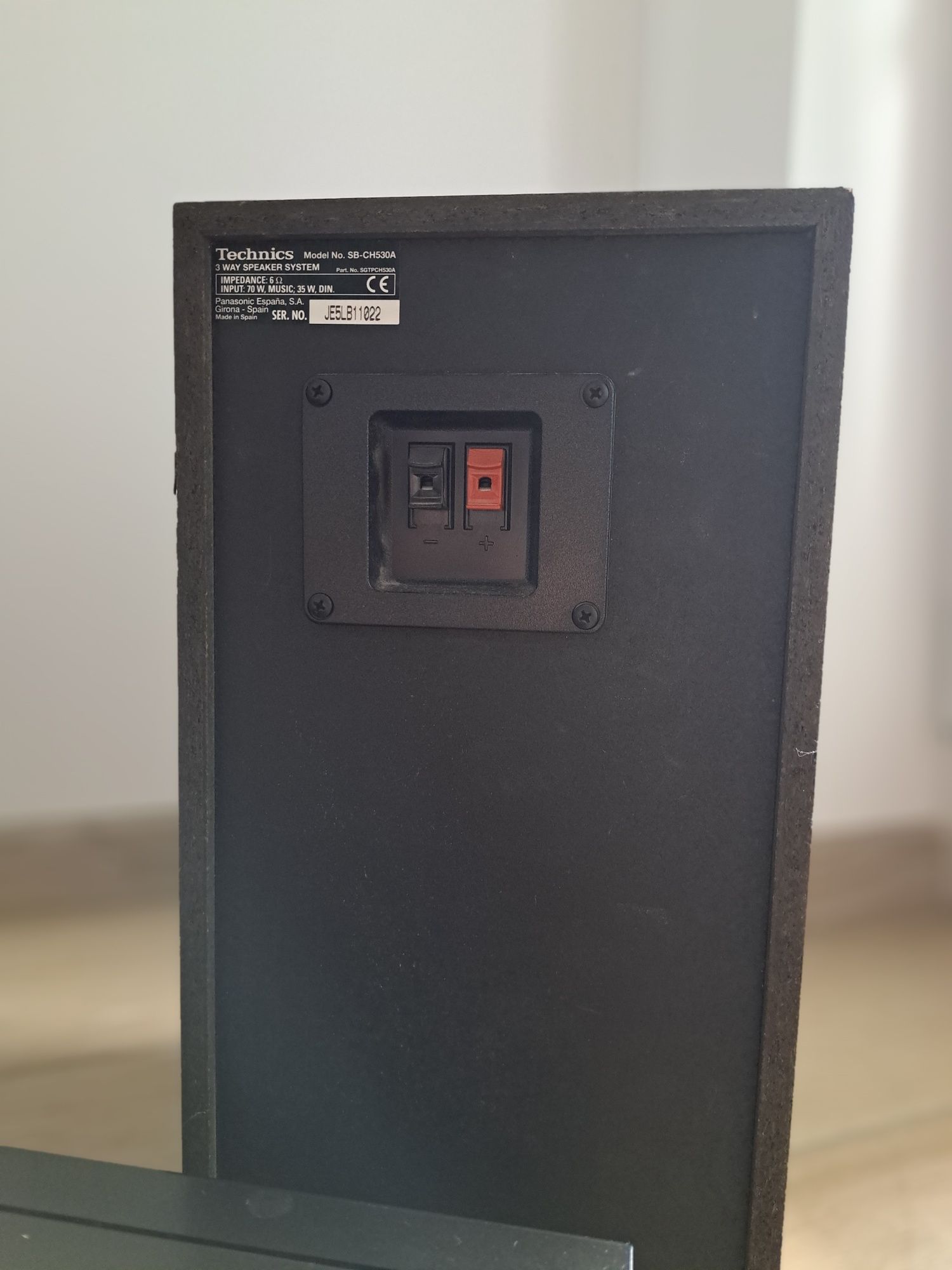 Wzmacniacz Technics SA-GX180 + kolumny SB-CH530A