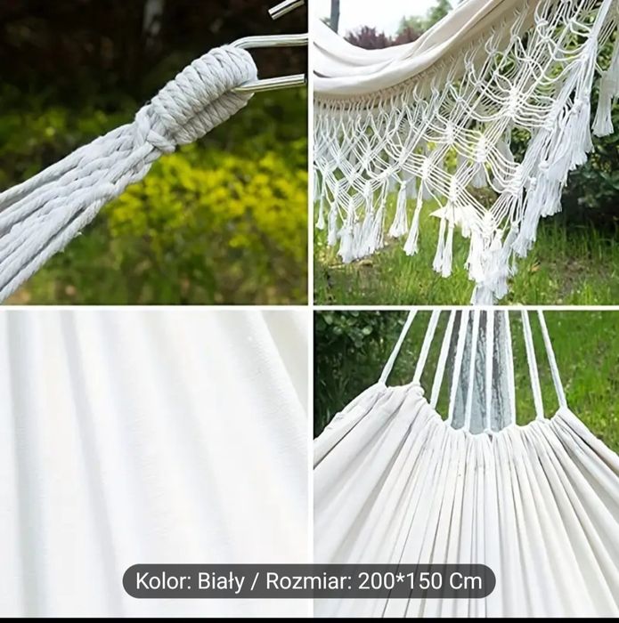 Hamak ogrodowy nowy