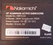 Subwoofer aktywny